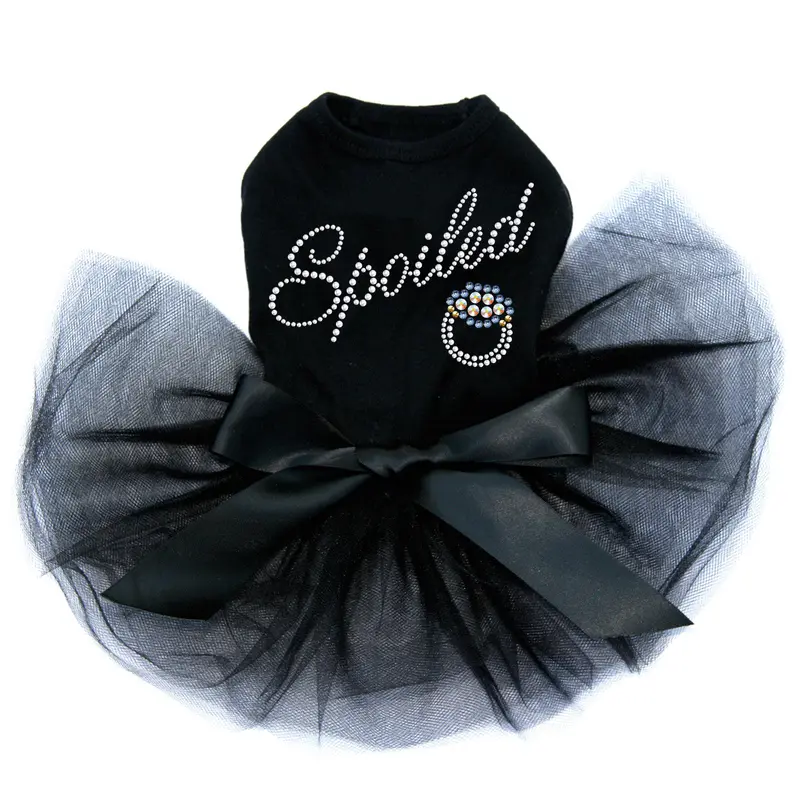 Spoiled - Austrian crystal Sapphire Ring - Custom Tutu