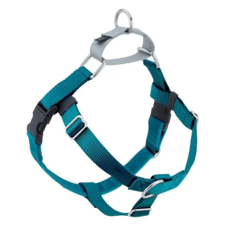 2 Hounds Design Freedom No-Pull Dog Harness - X-Large 28-32" - Teal
