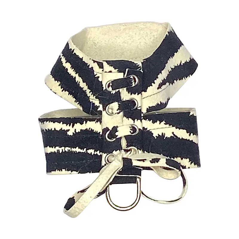 Parisian Corset Harness, Zebra