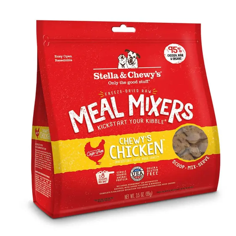 Stella & Chewy's Chewy's Chicken Meal Mixers Dog Food 18oz