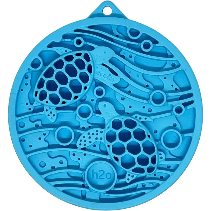 SodaPup Turtle EMat-Mini Lick Mat with Suctions Cups