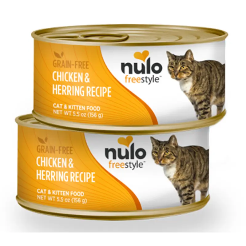 Nulo Freestyle Cat Pate Grain Free Chicken & Herring