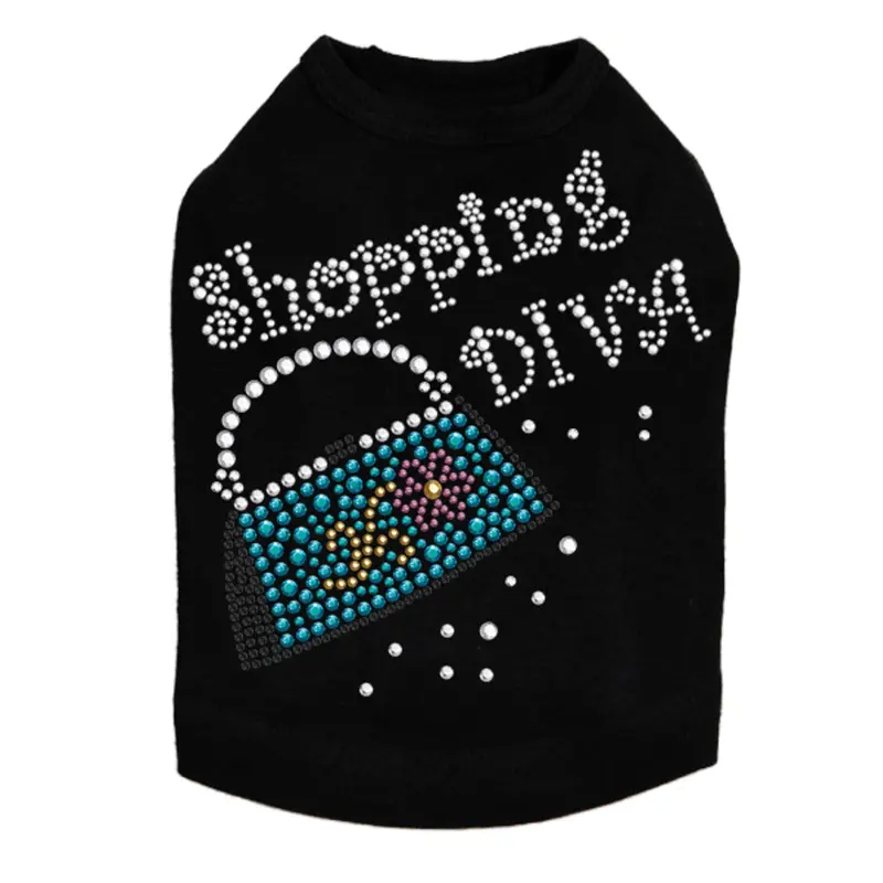 Shopping Diva Handbag - Dog Tank