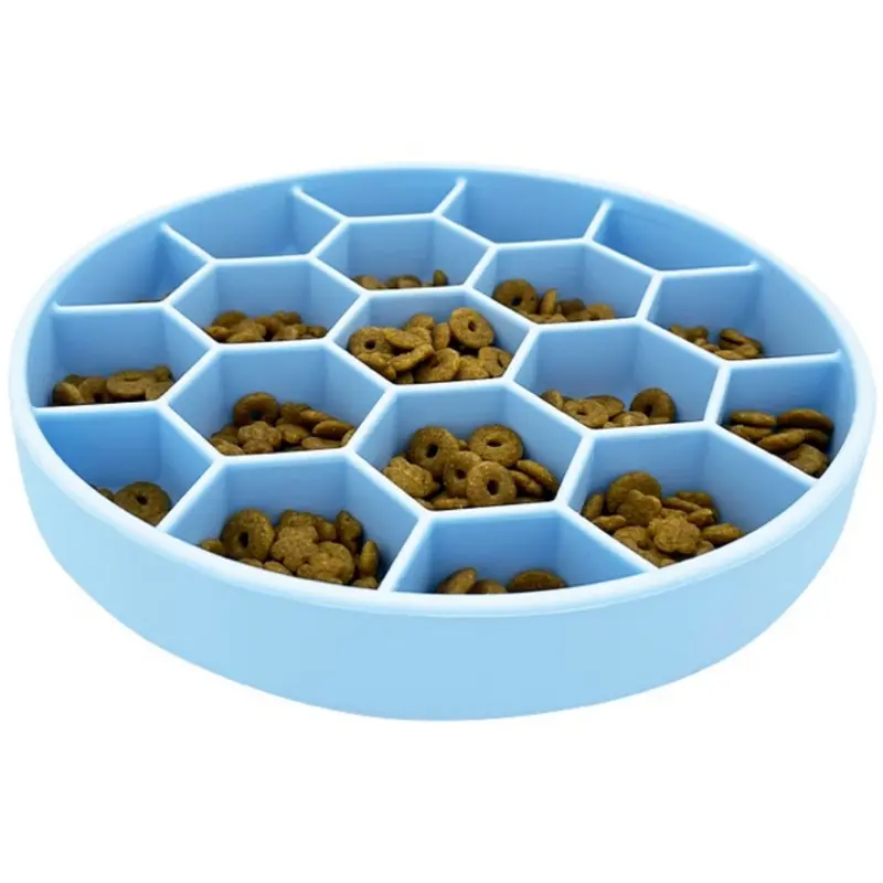 Mr. Peanuts Silicone Slow Feeder Dog Bowl