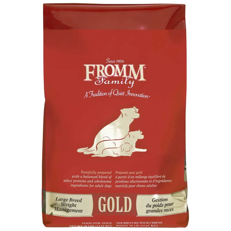 Fromm Large Breed Weight Management Gold 15lb