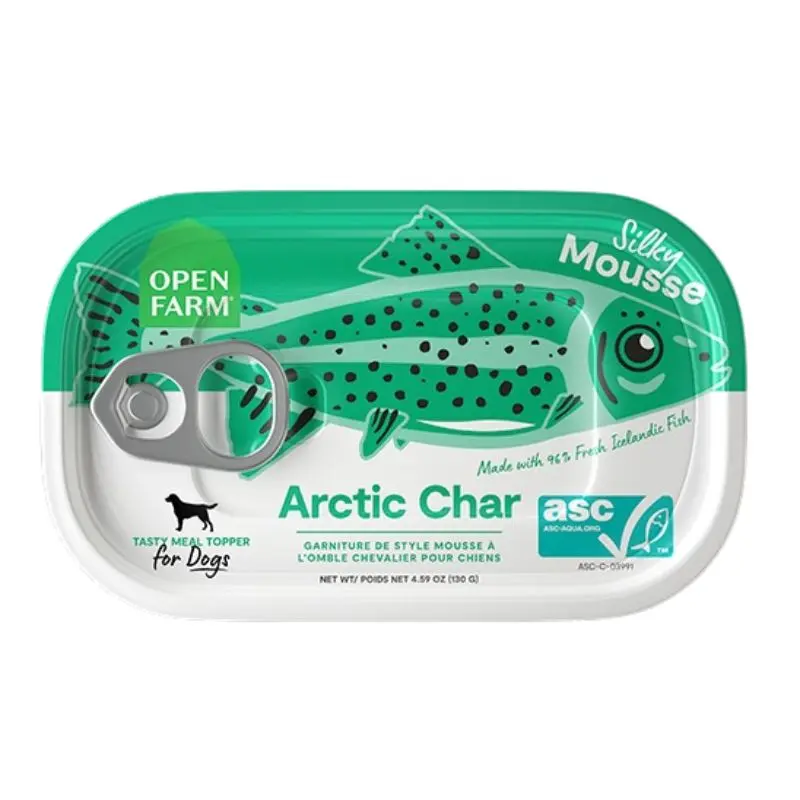 Open Farm Dog Food Topper - Arctic Char - 4.59oz Can