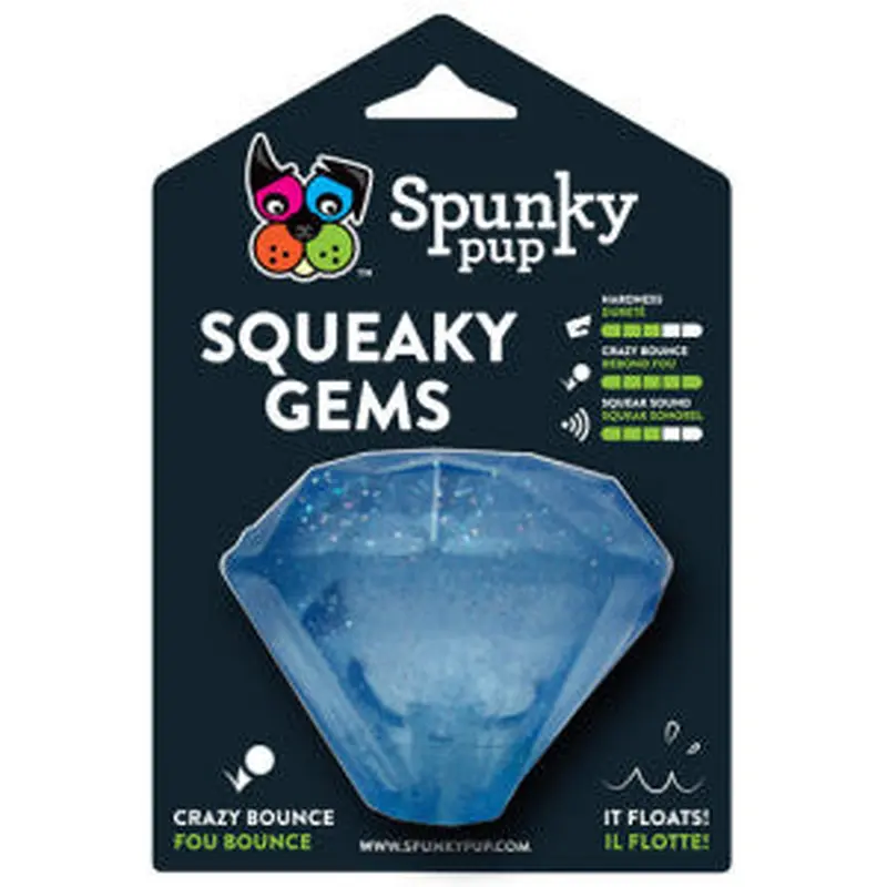 Spunky Pup Squeaky Gem