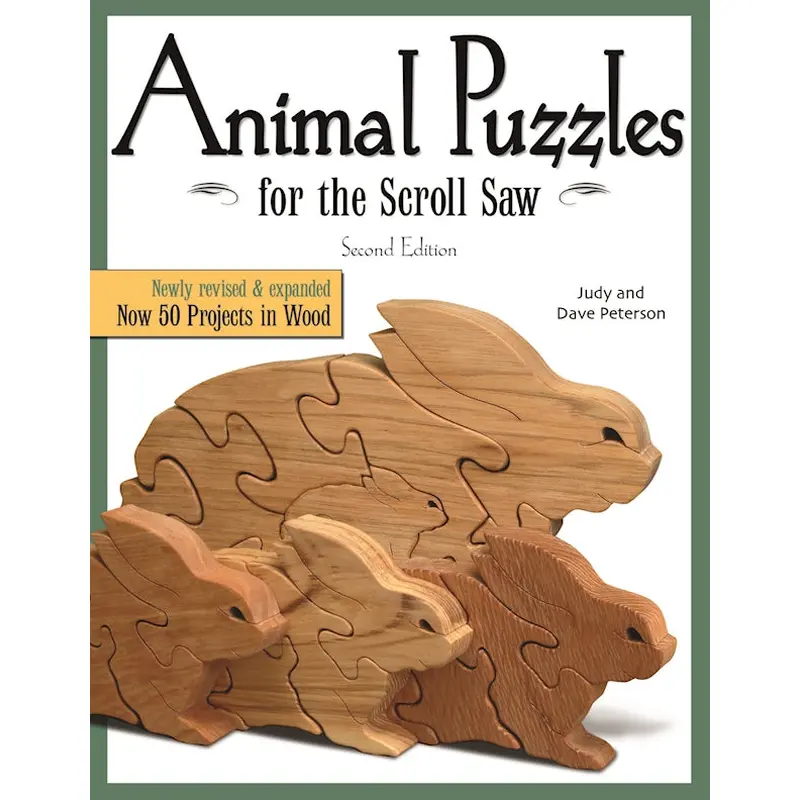 Animal Puzzles for the Scroll Saw, Second Edition