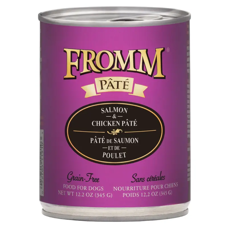 Fromm Pt Wet Dog Food - Salmon & Chicken - 12.2oz Can