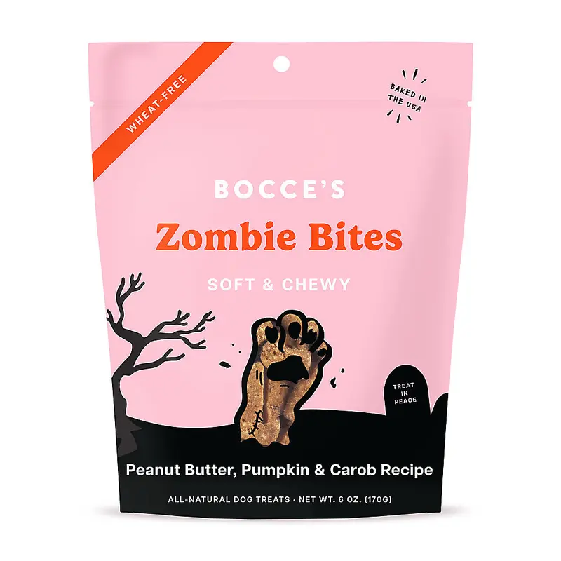 Bocce Zombie Bites PB & Pumpkin Soft & Chewy