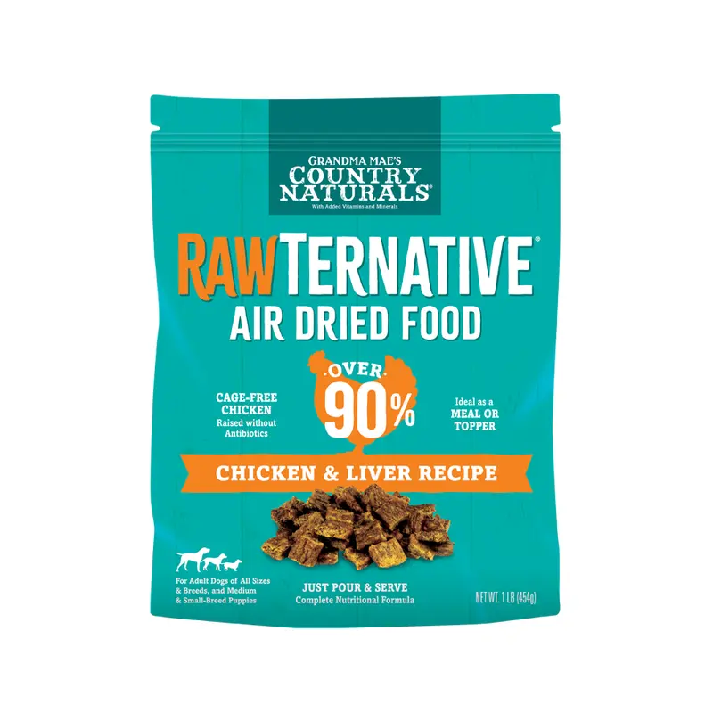 Grandma Mae's Rawternative  Air Dried Dog Food 3lb