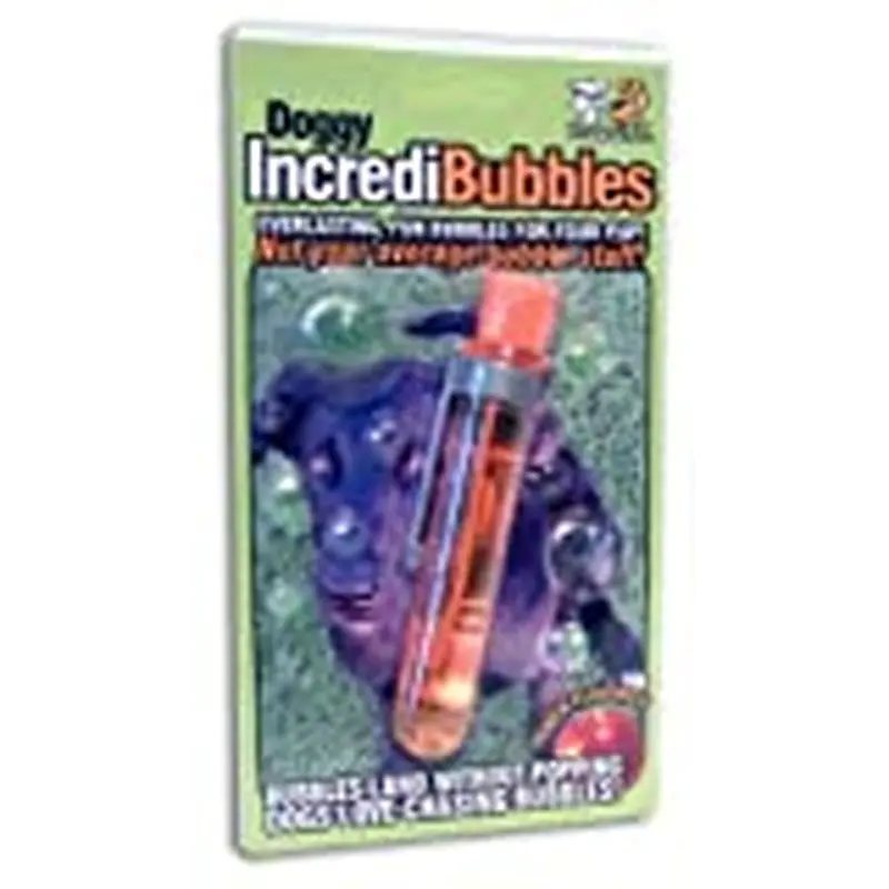 Pet Qwerks Doggie Incredibubbles Dog Toy Peanut Butter Flavor 25ml