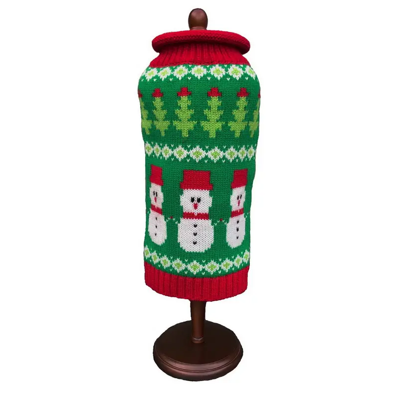 Fair Isle Snowmen
