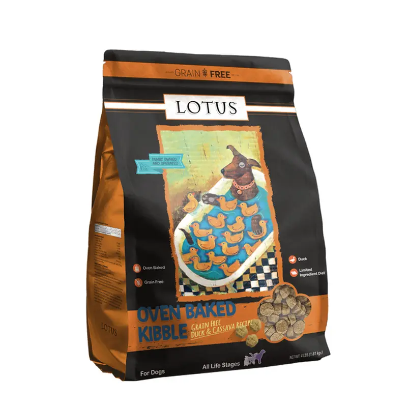 Lotus Regular Bites Duck Recipe  Dry Dog Food 4lb