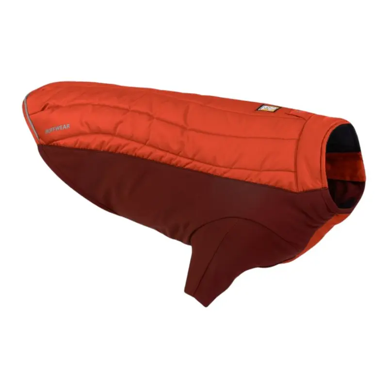 RuffWear Powder Hound Dog Jacket Medium Persimmon Orange