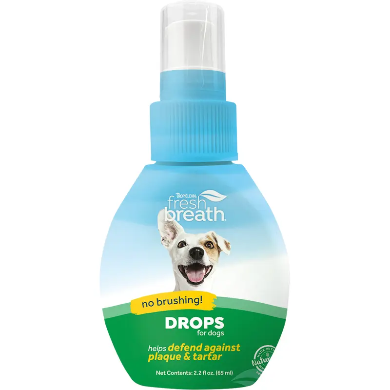 TROPICLEAN FRESH BREATH DROPS FOR DOGS