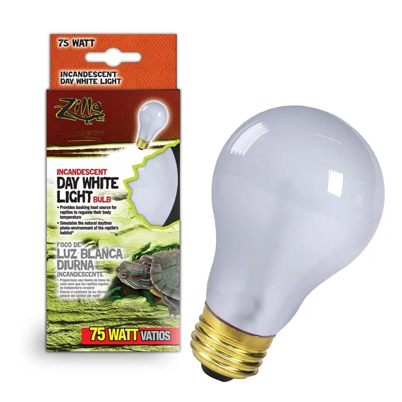 ZILLA Incandescent Day White Light Bulb 75W