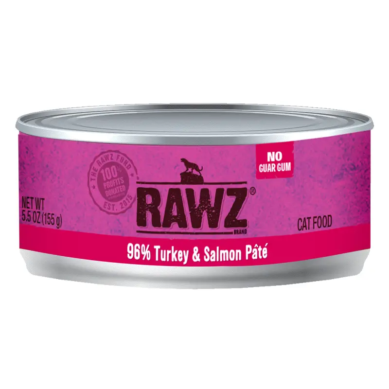Rawz Cat 96% Turkey & Salmon Pate