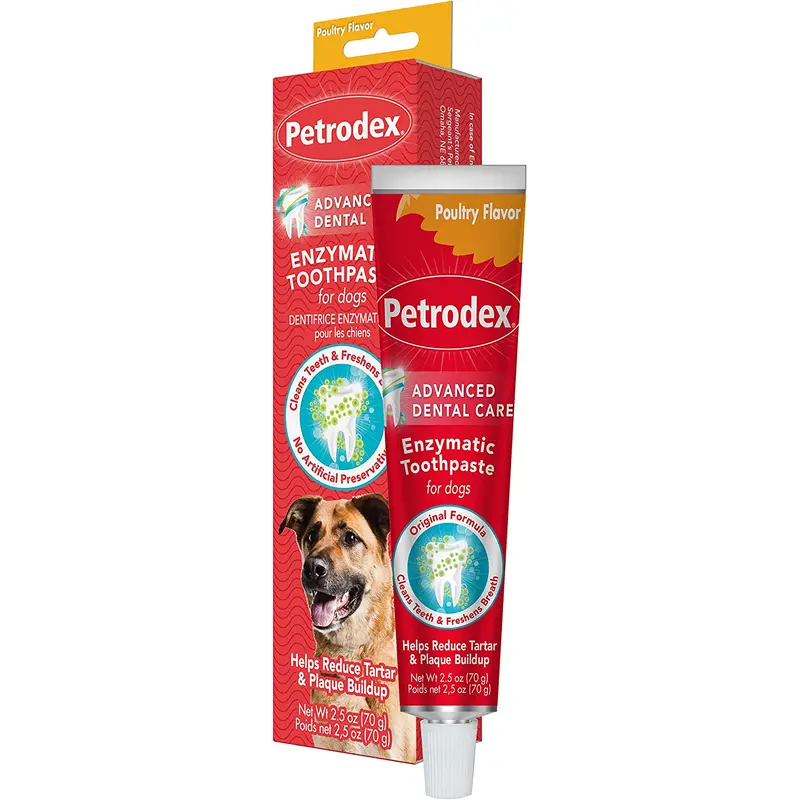 Sentry Petrodex Poultry Flavored Enzymatic Toothpaste 2.5oz