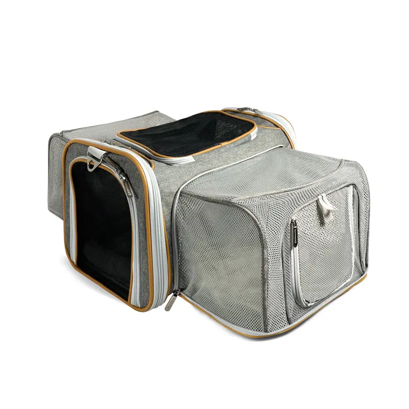 Mr. Peanuts Platinum Series Double Expandable Pet Carrier