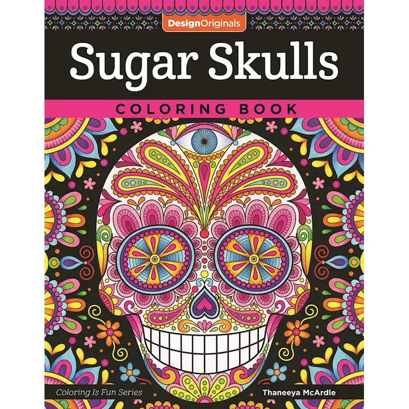 Sugar Skulls Coloring Book