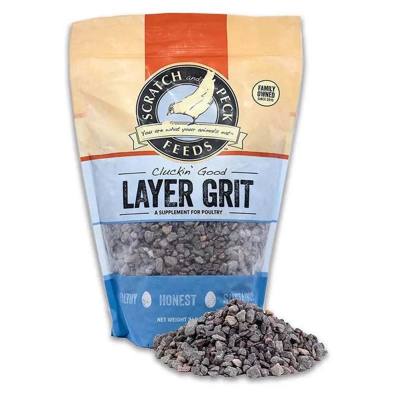 Scratch and Peck Feeds Cluckin' Good Layer Grit Supplement for Chickens & Ducks 7lb