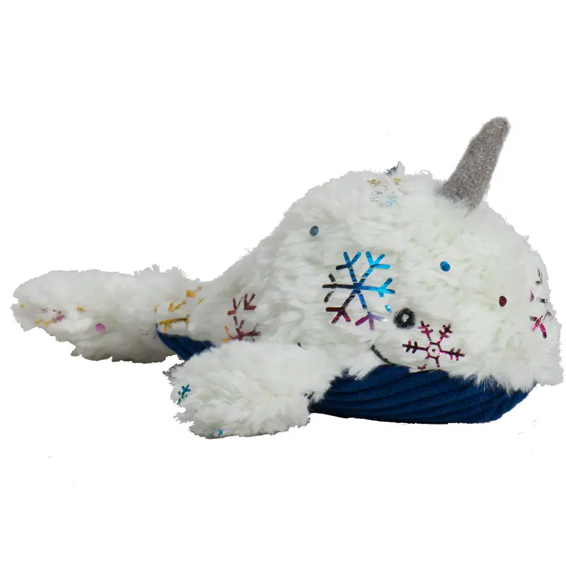 Huggle Hounds Nellie the Narwhal Knottie