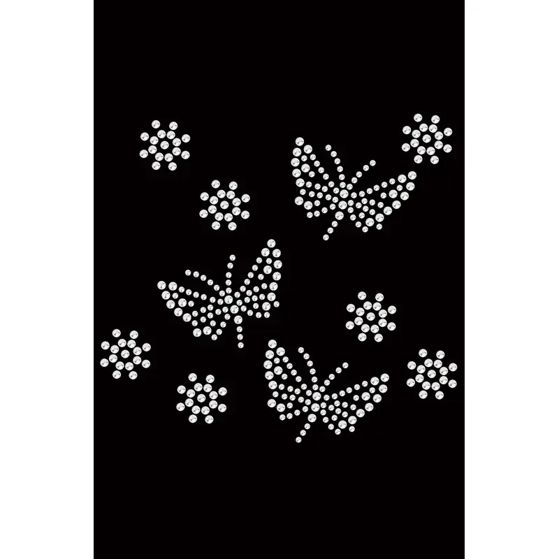 Small Rhinestone Butterflies - Bandanna
