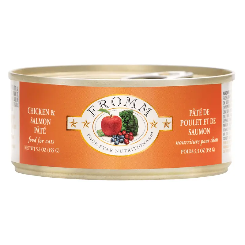 Fromm 4 Star Chicken and Salmon Cat Pate (5.5oz)
