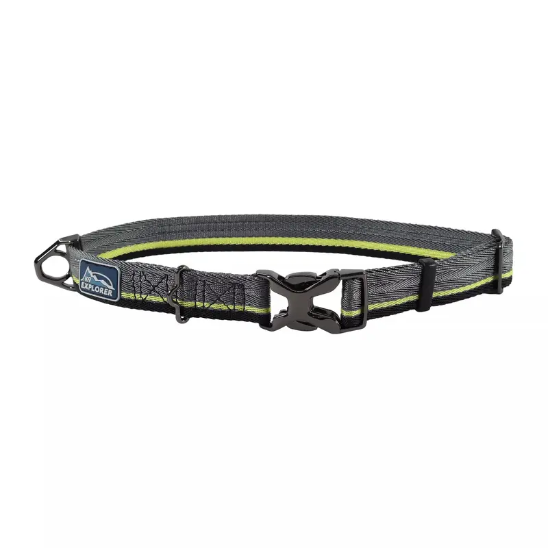 Costal K9 Explorer Trek Adjustable Dog Collar -  Medium 12-18" - Smokies