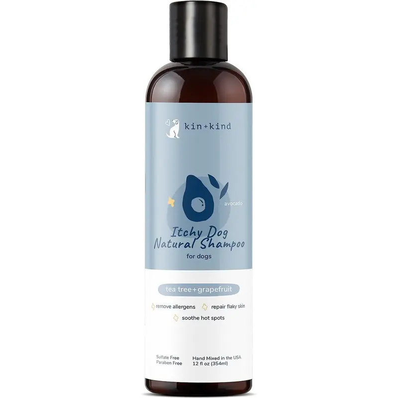 Kin + Kind Itchy Dog Shampoo Tea Tree + Grapefruit 12 oz.