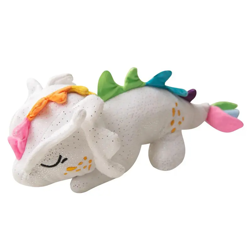 Snugarooz Pet Dreamer the Dragon White 14" Dog Toy