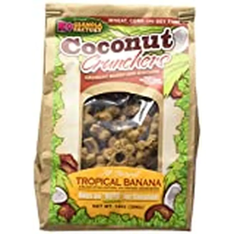 K9 Granola Factory Crunchers Coconut Banana Dog Treat 14oz