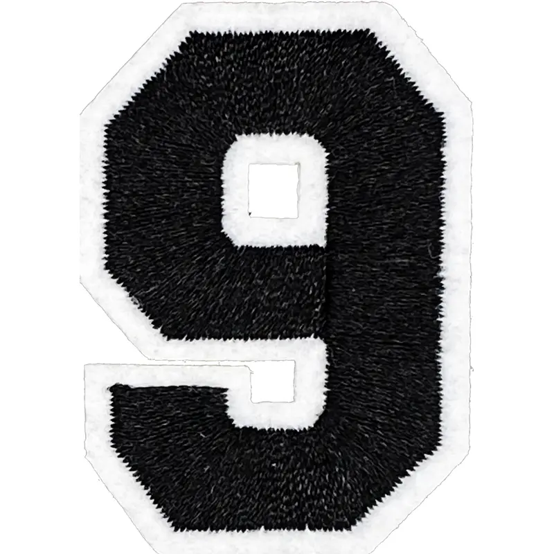 Black 9 Patch