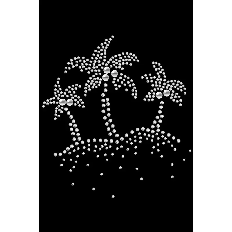 Palm Trees (Silver) -  Custom Tutu