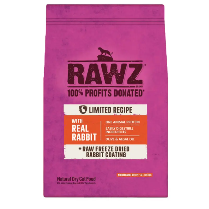 Rawz Limited Ingredient Rabbit Cat Food 3.5lb