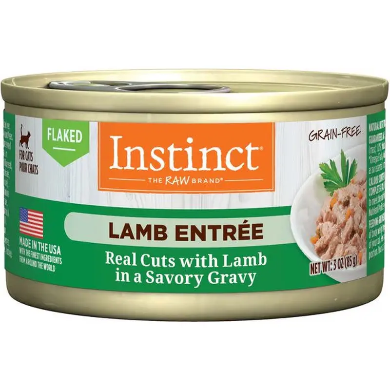 Instinct Flaked Lamb Wet Cat Food (3oz)