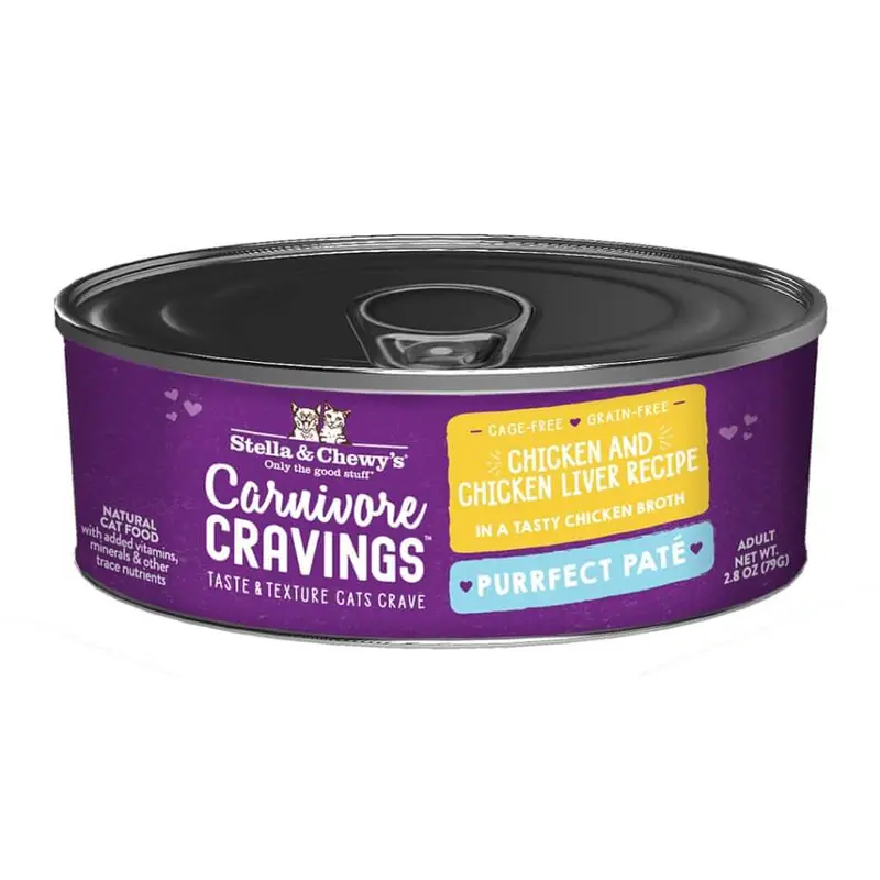 Stella and Chewy's Wet Cat food Chicken and Liver Pate 2.8oz