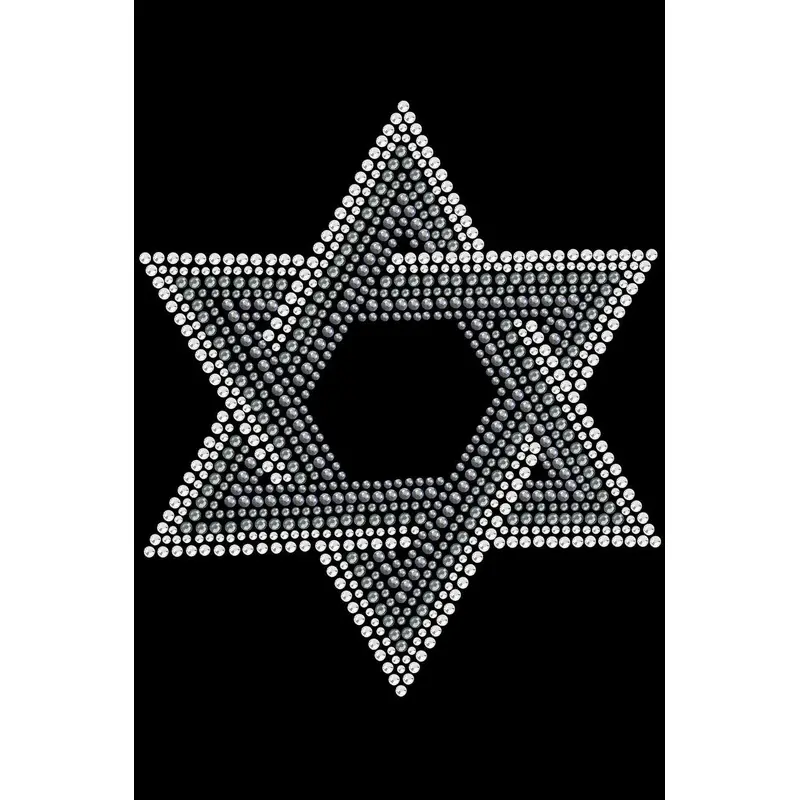 Star of David (Crystal and Gray) - Custom Tutu