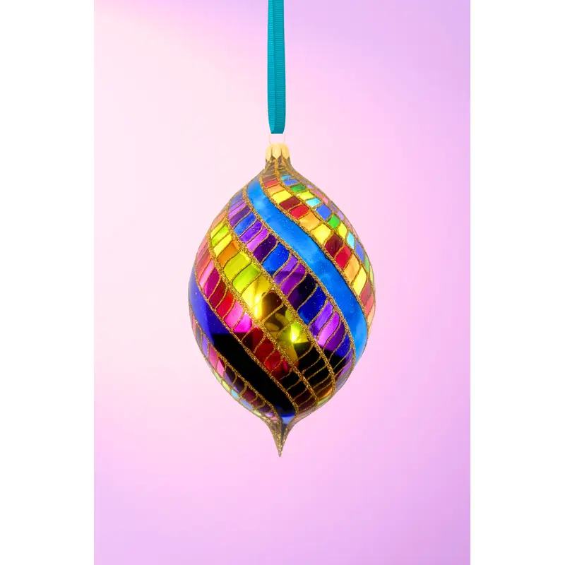 High Payouts Spinner Glass Ornament