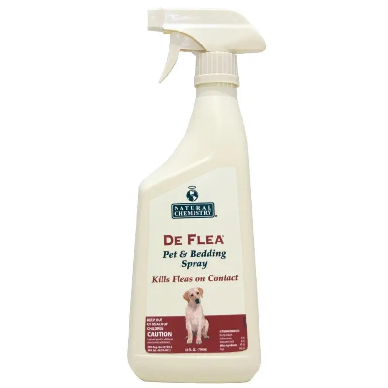 Natural Chemistry DeFlea Pet and Bedding Spray for Dogs