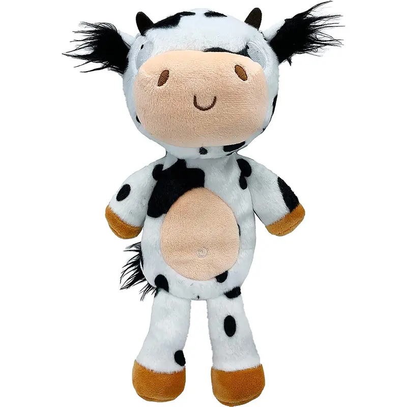 Huxley & Kent Lulubelles Power Plush Flapjacks Clarence Cow Dog Toy Large