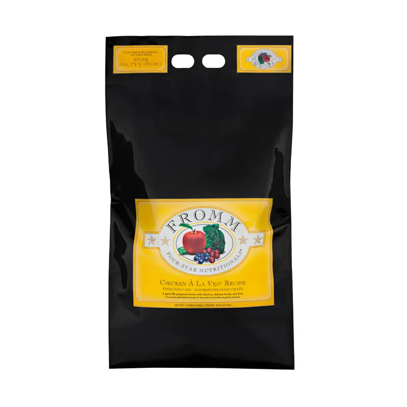 Fromm Four-Star Nutritionals Chicken  La Veg Food for Cats 10 lb