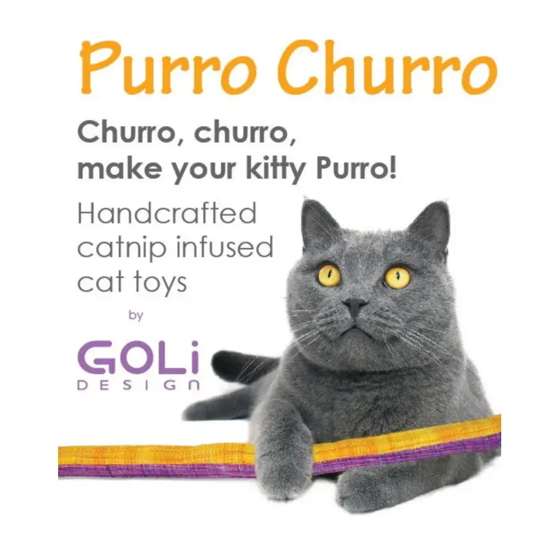 Goli Purro Churro Cat Toy