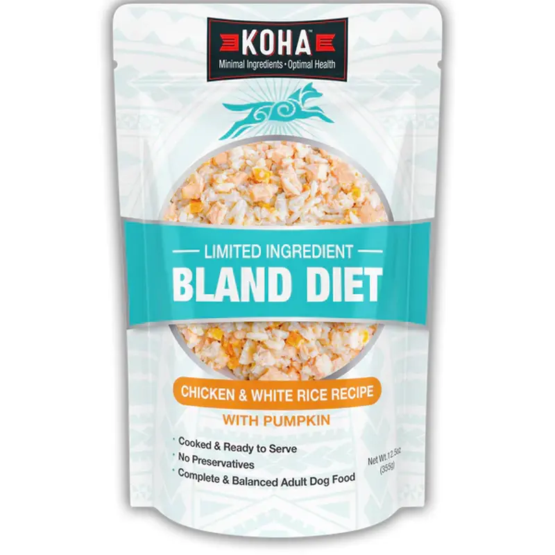 Koha Limited Ingredient Chicken & White Rice Bland Diet for Dogs
