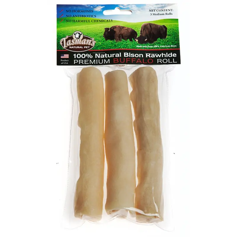 Tasmans Bison 6" Medium Rolls 3 Pack