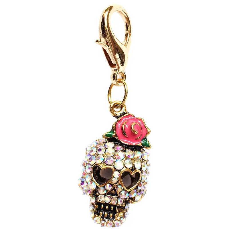 Girly Skully Charm