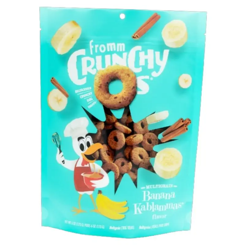 Fromm Crunchy O's Banana Kablammas Dog Treats - Banana - 26oz Bag