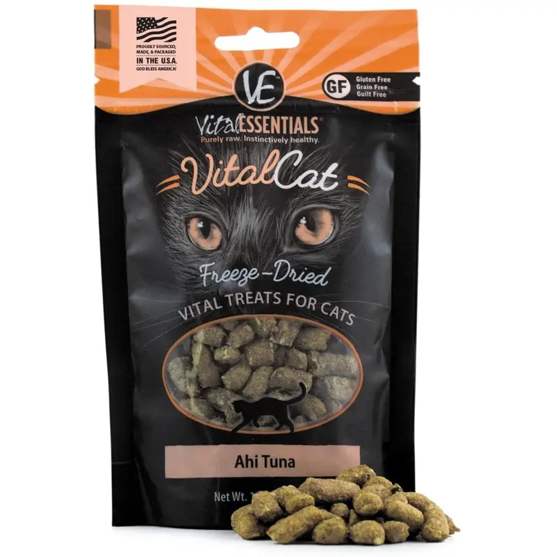 Vital Essentials 1.1 oz Freeze Dried Ahi Tuna Cat Treat