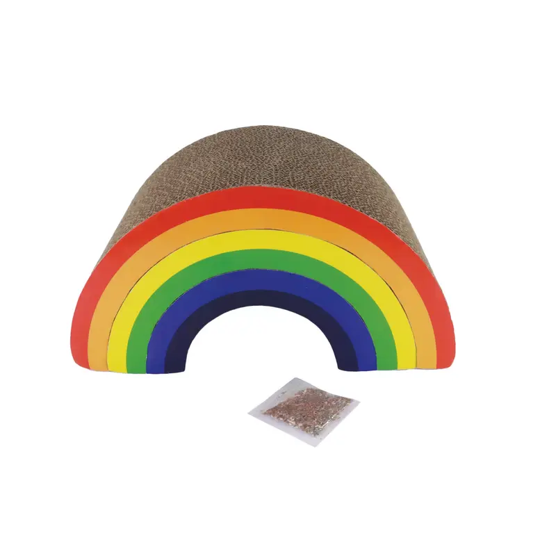 Coastal Turbo Rainbow Cat Scratcher